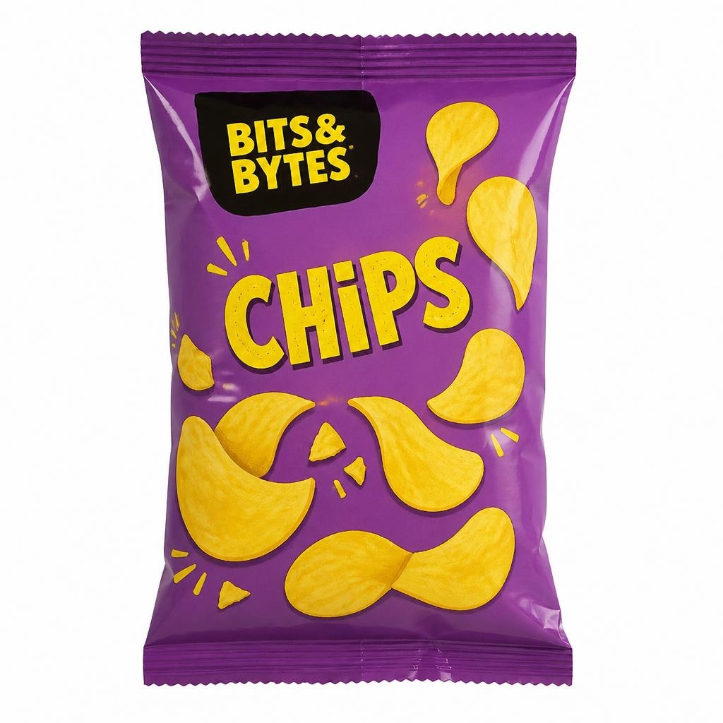 Bits&Bytes čips 150 g Akcija u trgovini Plodine
