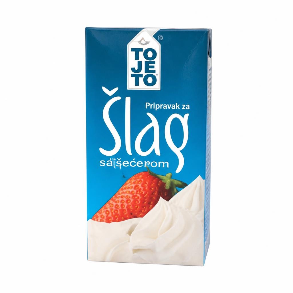 To je to pripravak za šlag 500 ml - Akcija u trgovini Bakmaz