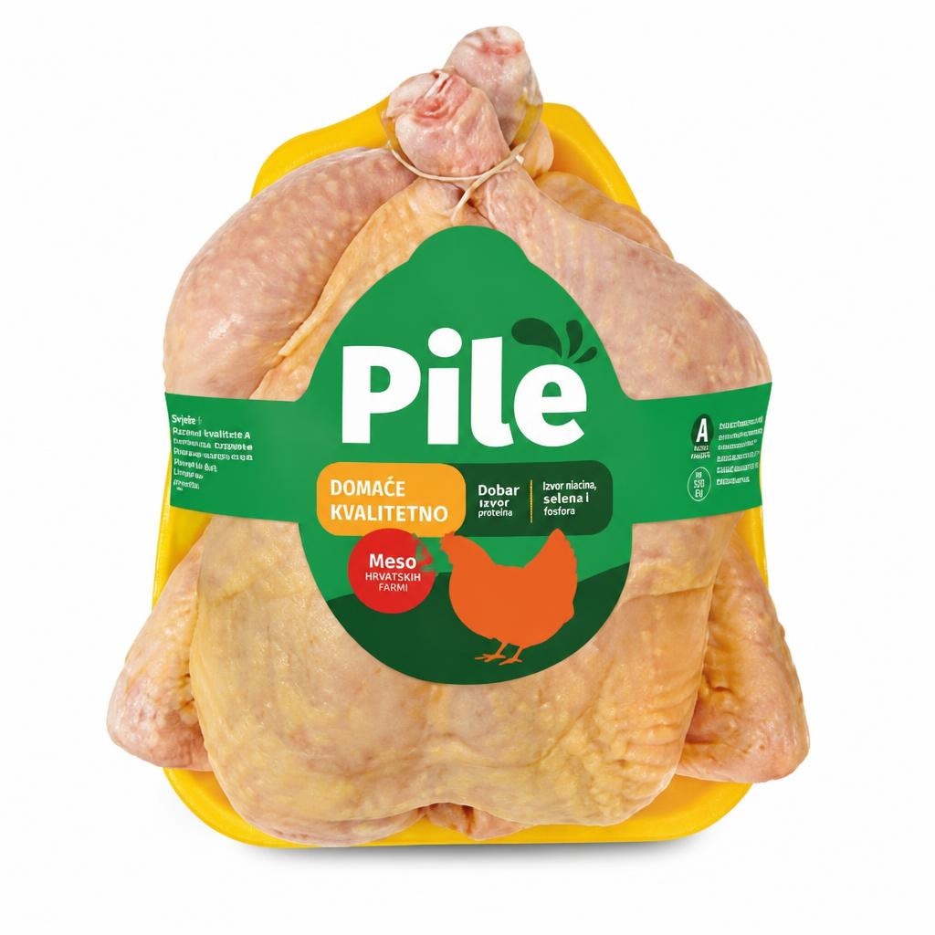 Svježe grill pile cca 1,5 kg Akcija u trgovini Plodine