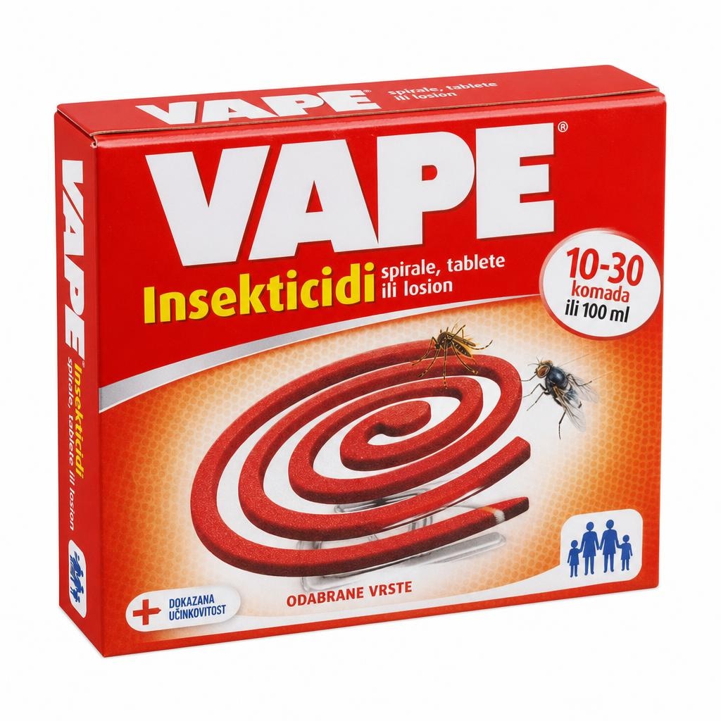 Vape Insekticidi 10-30 komada ili 100 ml Akcija u trgovini Plodine
