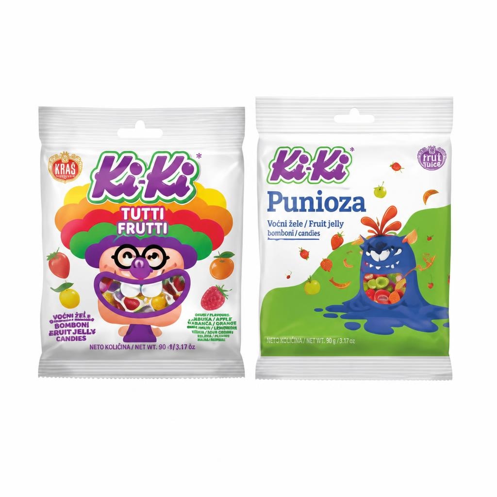 Kiki, Kraš Bomboni 100 g ili 90 g Akcija u trgovini Tommy