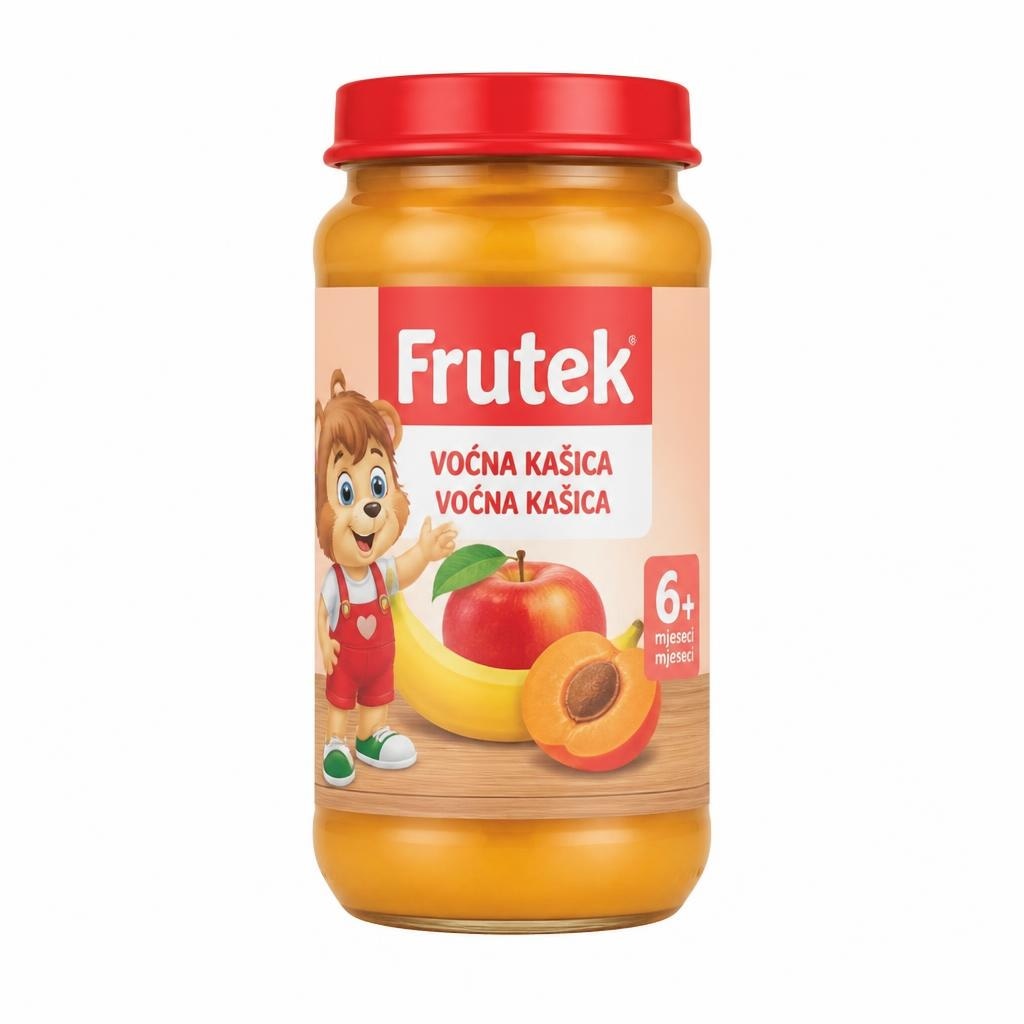 Voćna kašica Frutek 190 g Akcija u trgovini Bakmaz