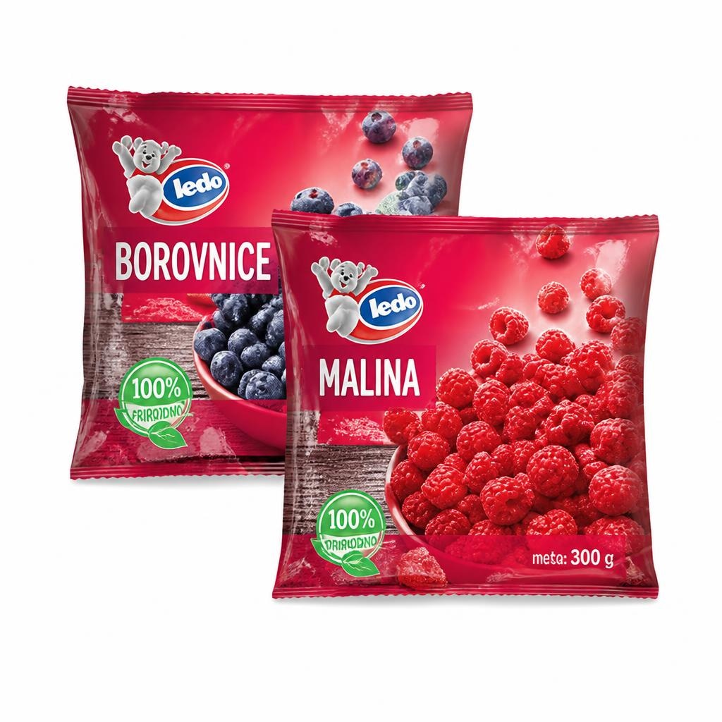 Smrznuto voće 300–450 g Ledo Akcija u trgovini Plodine