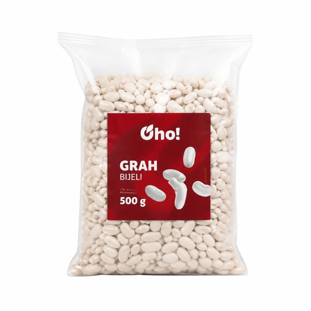 Oho! grah bijeli 500 g Akcija u trgovini Plodine