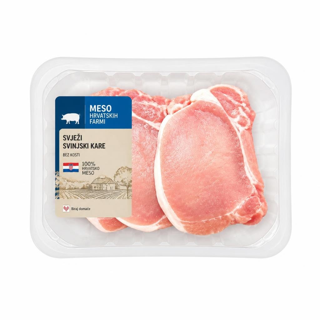 Svježi svinjski kare cca 1 kg Akcija u trgovini Lidl