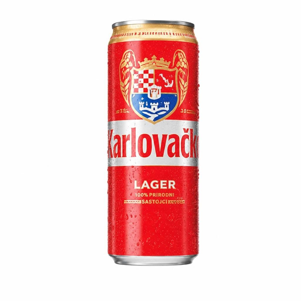 Karlovačko pivo 0,33 L Akcija u trgovini Tommy