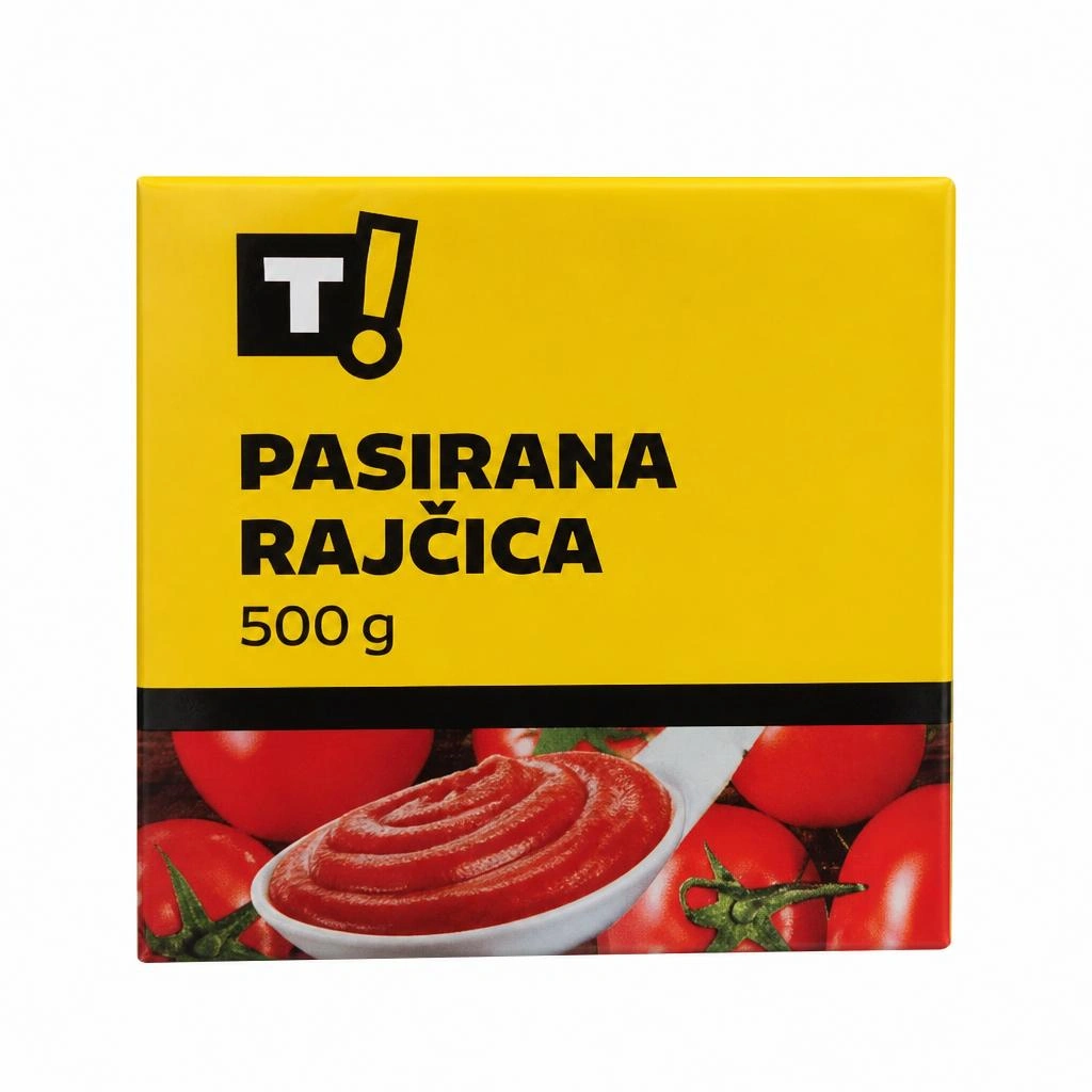 T! Pasirana rajčica 500 g Akcija u trgovini Tommy