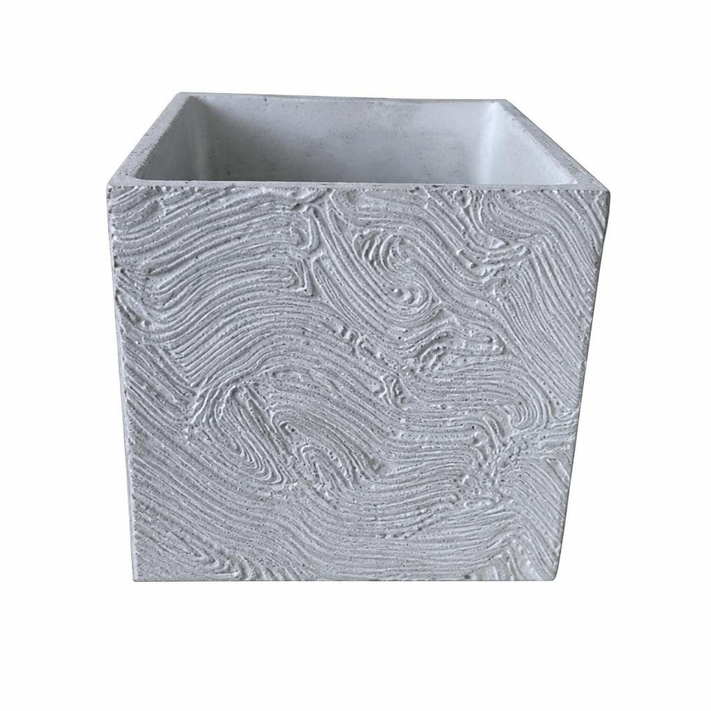 Posuda od cementa dekorativna 15 x 15 x 8,5 cm Akcija u trgovini KTC