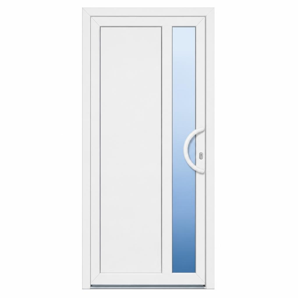 PVC ulazna vrata 'KF 93' š 100 x v 210 cm Akcija u trgovini Bauhaus
