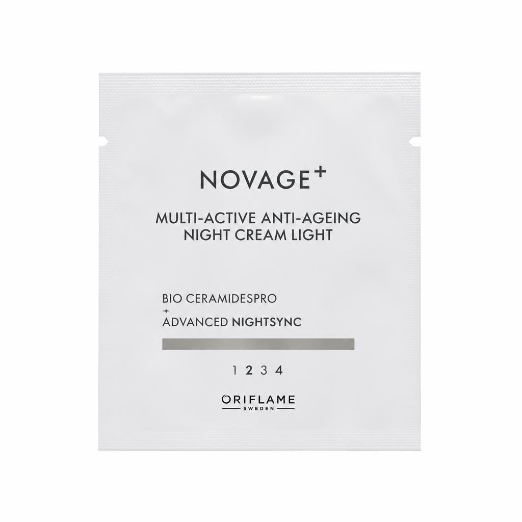 Novage+ Multi-Active Anti-Ageing noćna krema lagane teksture 1,5 ml Akcija u trgovini Oriflame
