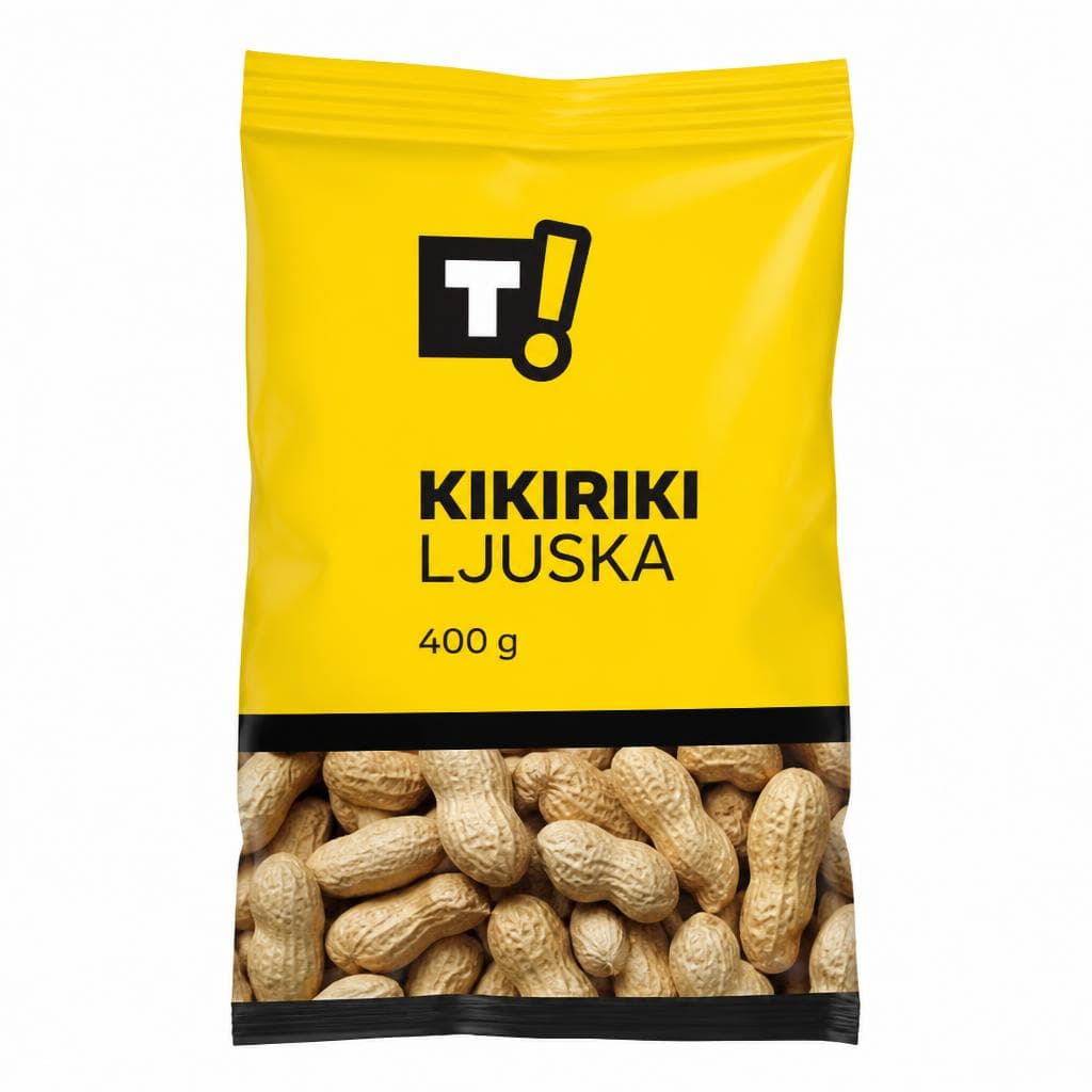 T! Kikiriki 400 g Akcija u trgovini Tommy