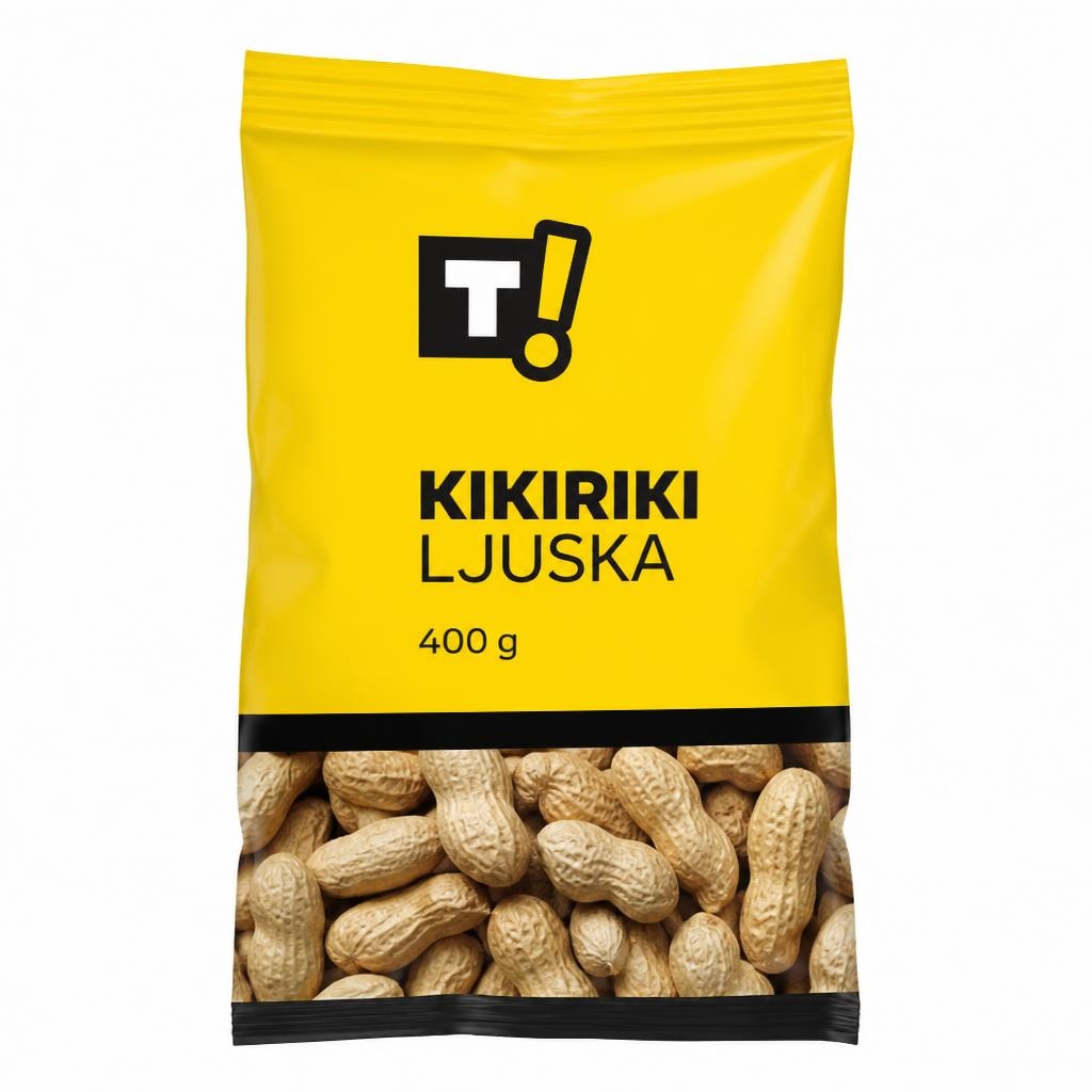 T! Kikiriki 400 g Akcija u trgovini Tommy