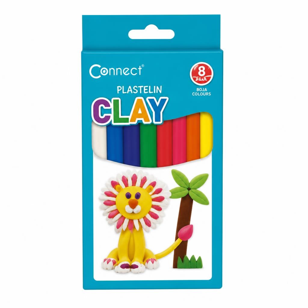 Connect plastelin 8 boja Akcija u trgovini Mueller