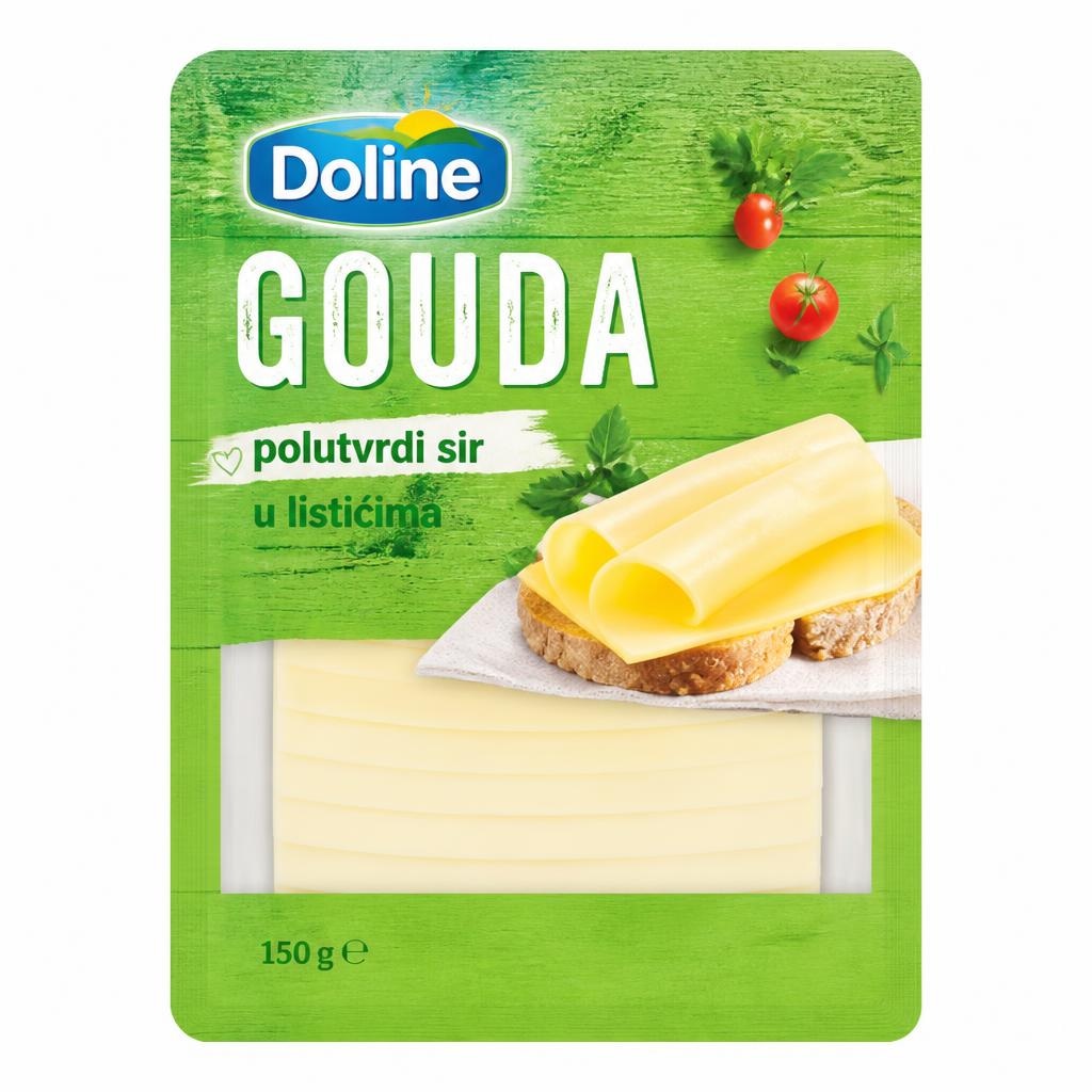 Doline rezani sir 150 g Akcija u trgovini Plodine
