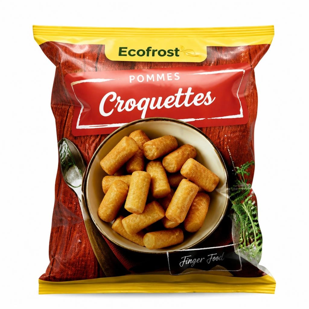 Ecofrost krumpir ladice, pekarski začinjeni 1 kg Akcija u trgovini Boso