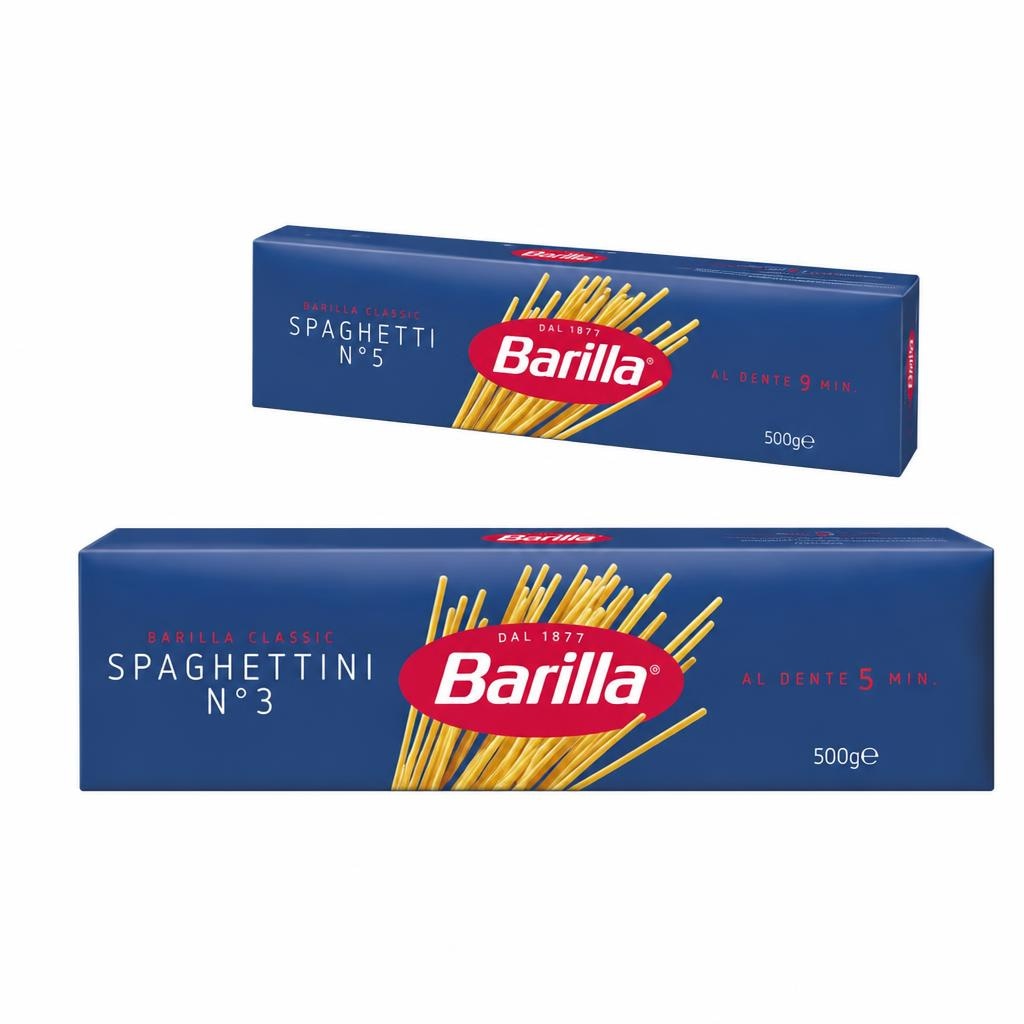 Tjestenina spaghetti n.5 ili spaghettini n.3 500 g Barilla Akcija u trgovini KTC