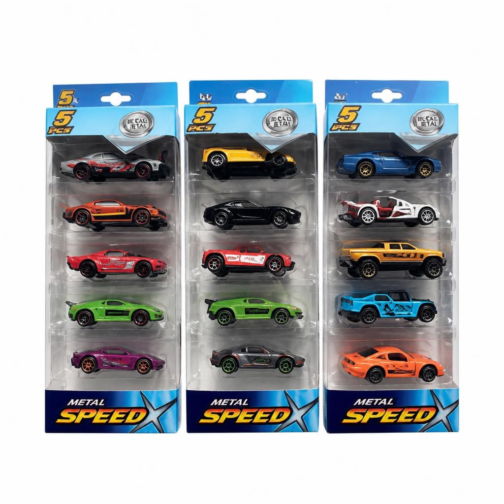 Set metalnih autića Speedx 5/1 Akcija u trgovini KTC