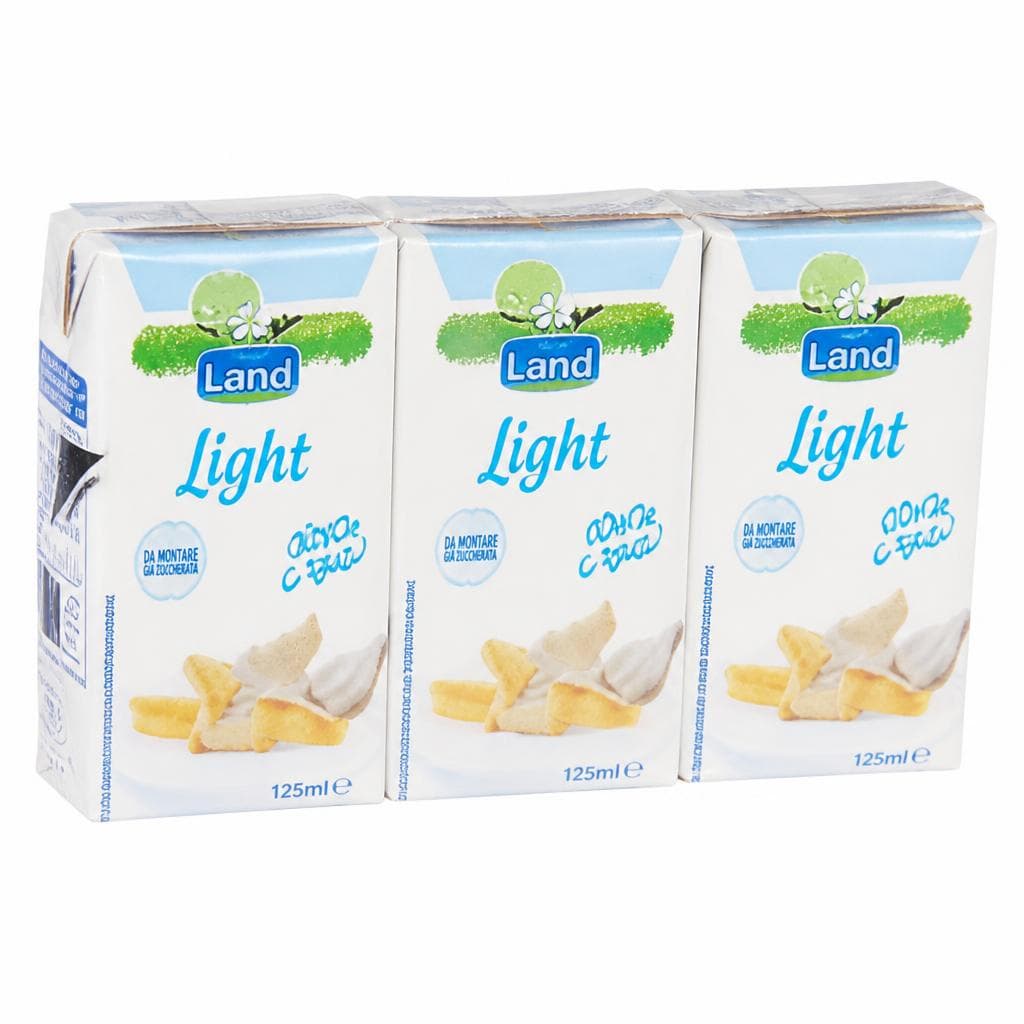 Vrhnje za kuhanje light 3 x 125 ml Milbona Akcija u trgovini Eurospin