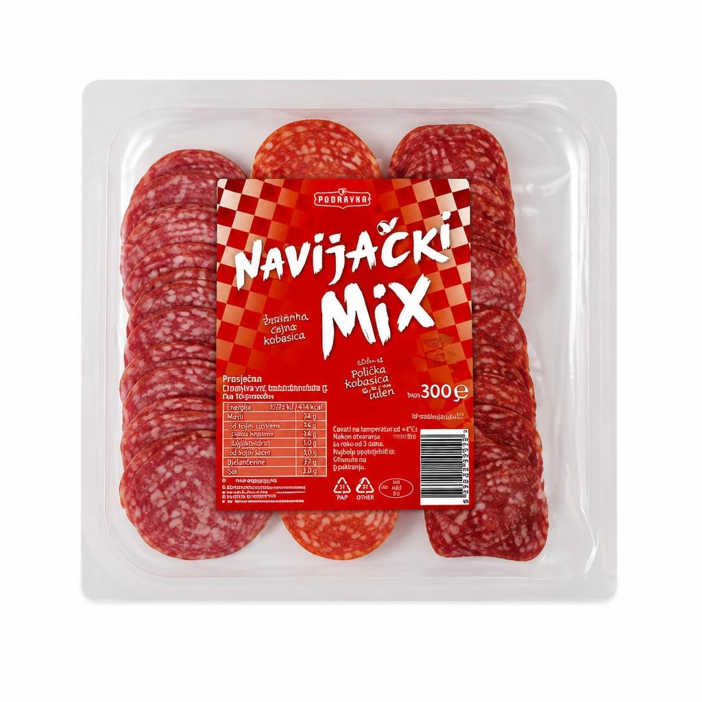 Podravka Navijački Mix 300g - Akcija u trgovini Konzum