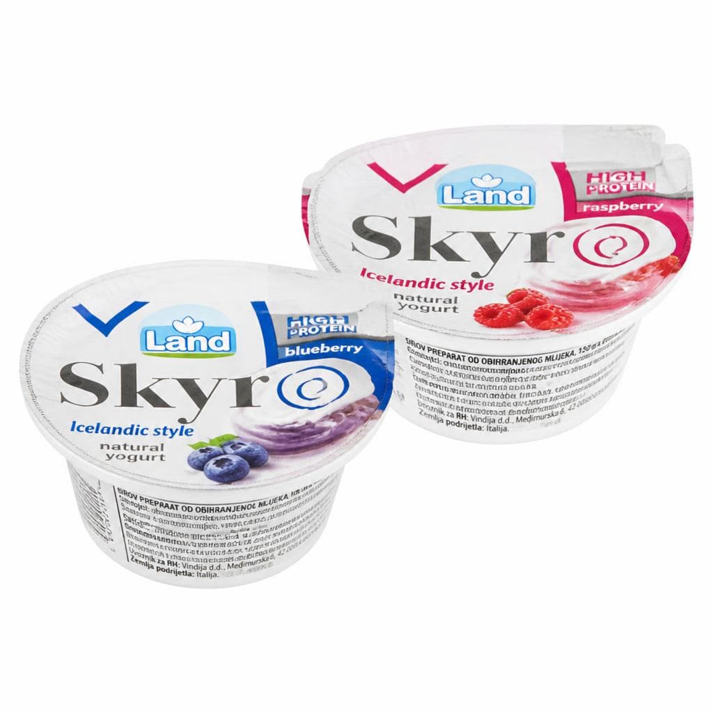 Land Skyr sir malina/borovnica 150 g Akcija u trgovini Eurospin