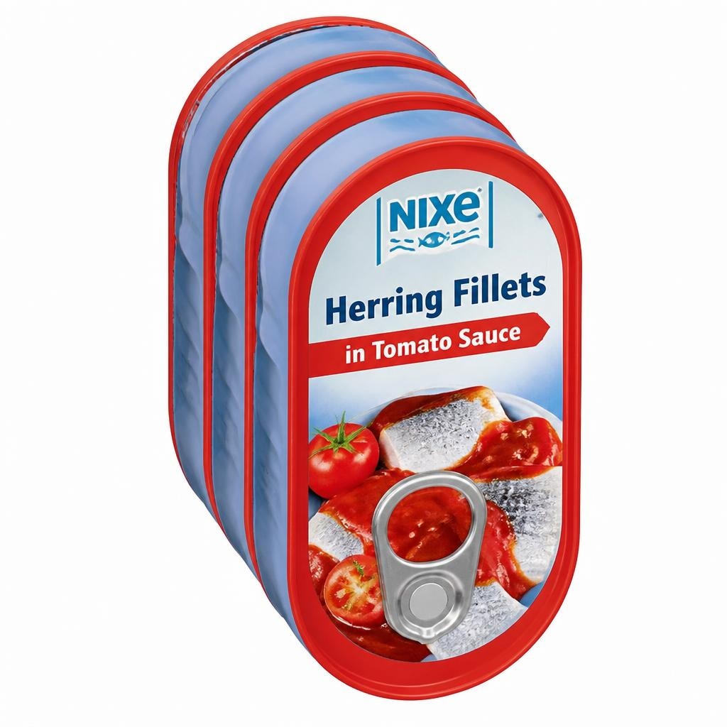 Nixe file haringe u umaku od rajčice 3x200 g Akcija u trgovini Lidl