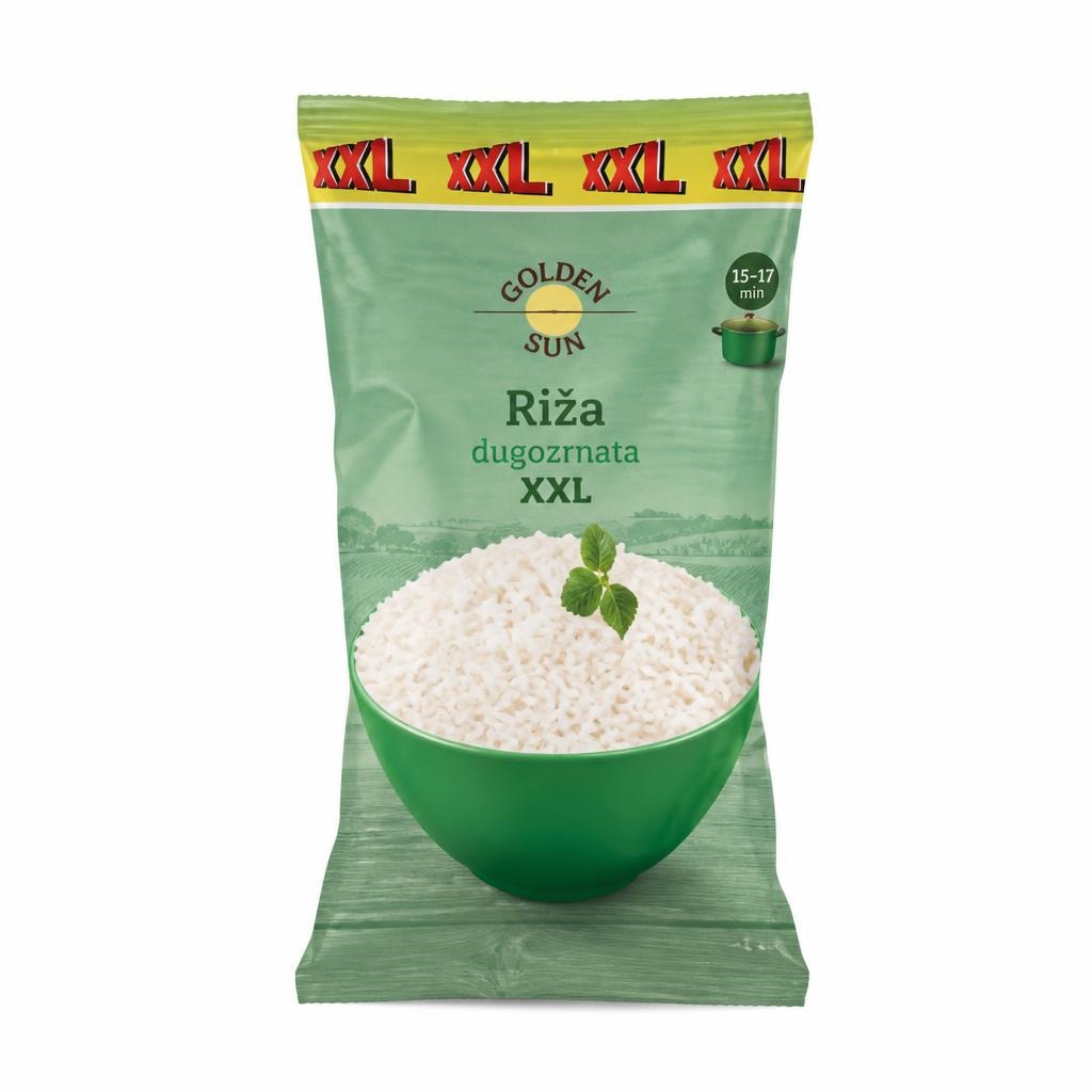 GOLDEN SUN Riža dugo zrnata XXL 3 kg - Akcija u trgovini Lidl