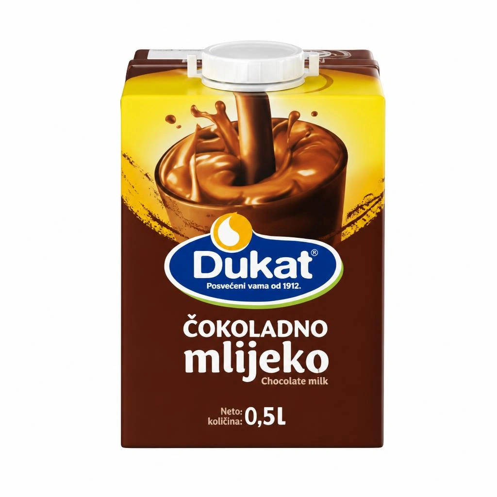 Dukat Čokoladno mlijeko 500 ml Akcija u trgovini Tommy