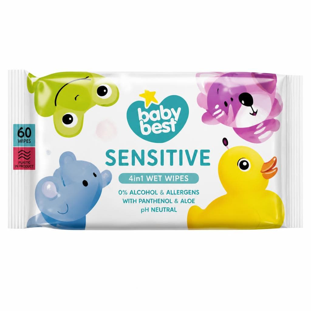 Baby Best dječje vlažne maramice Sensitive 100 komada Akcija u trgovini Plodine