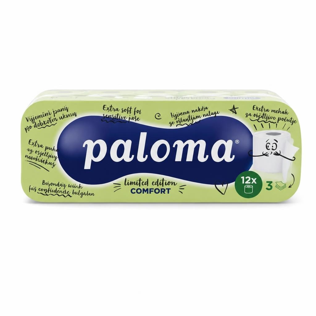 Paloma Toaletni papir 12 rola - Akcija u trgovini Plodine