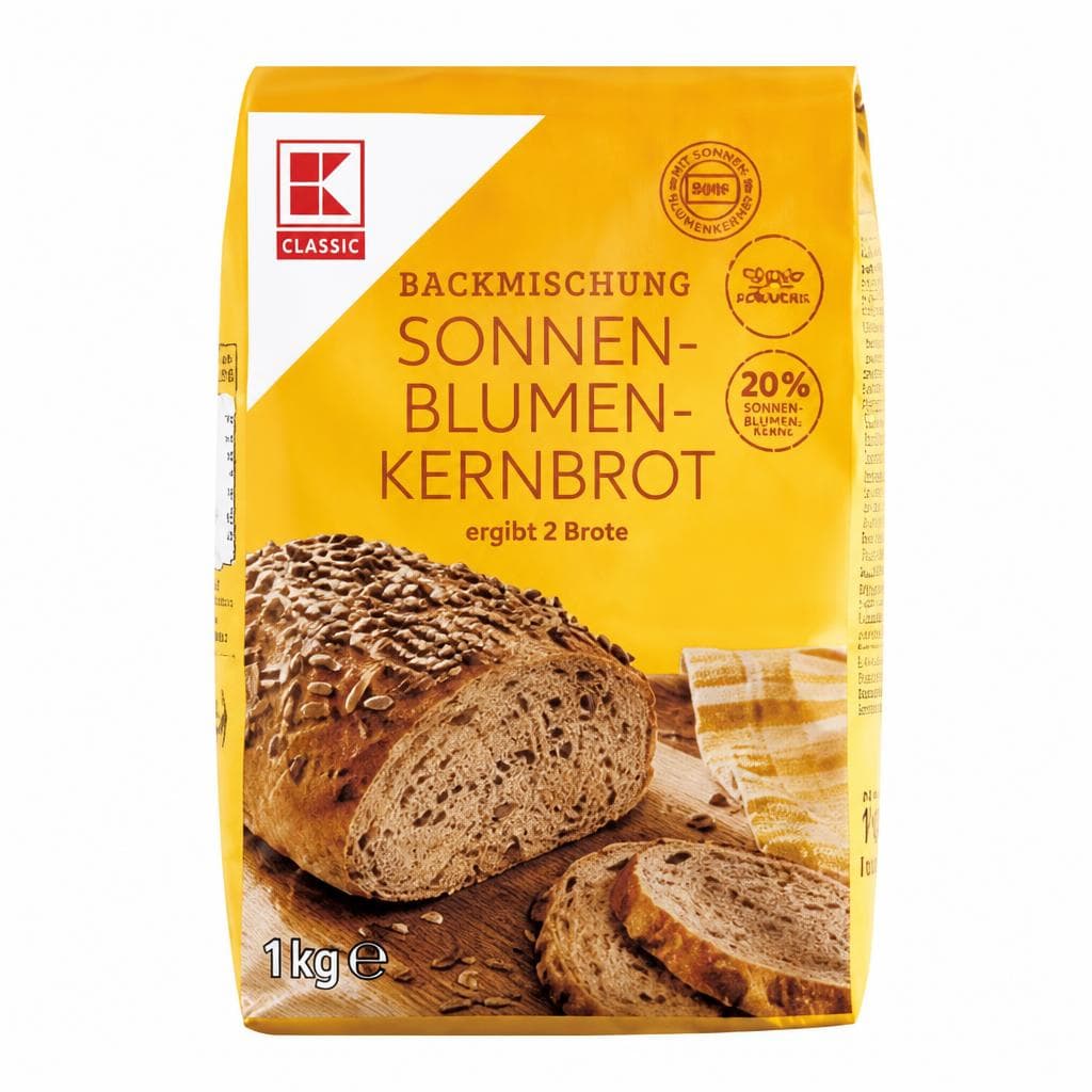 Classic mješavina za suncokretov kruh 1 kg Akcija u trgovini Kaufland