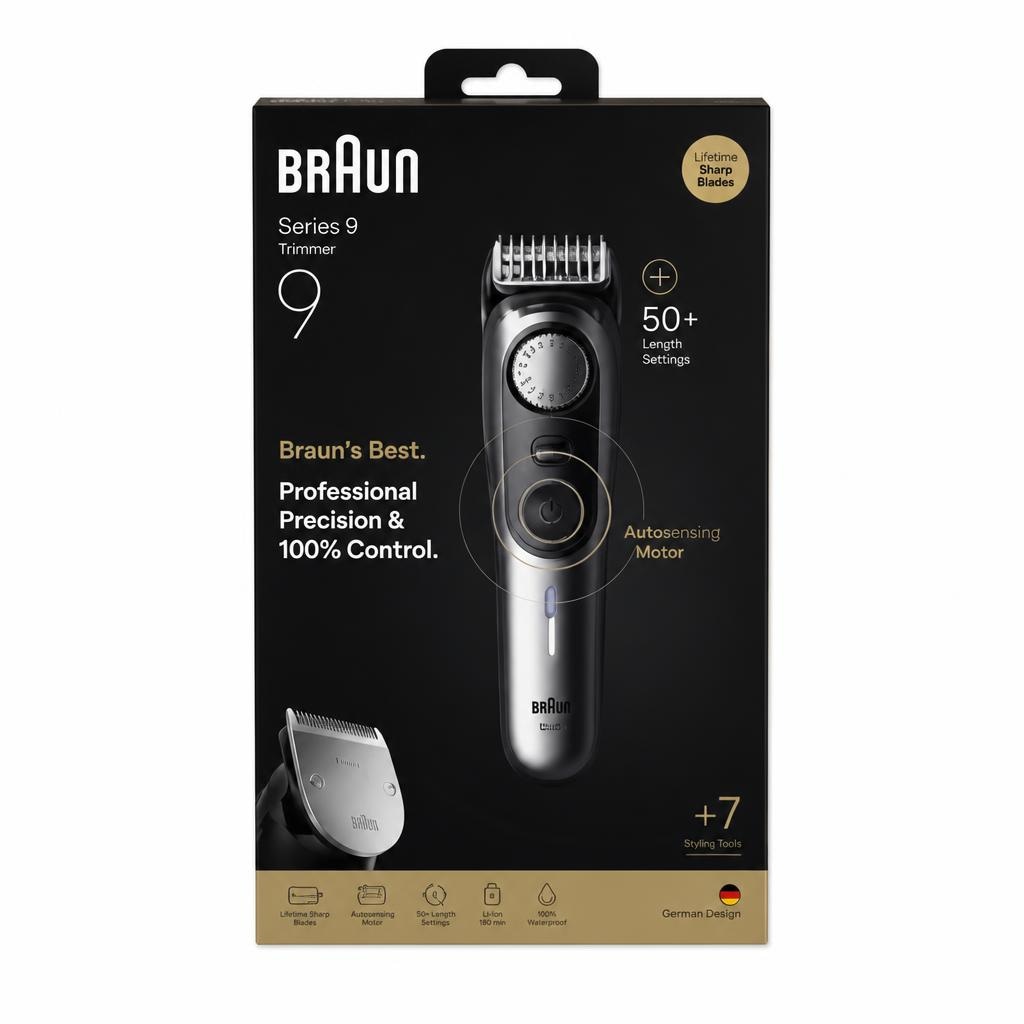 Braun Series 9 Trimer BT9520 - Akcija u trgovini Mueller
