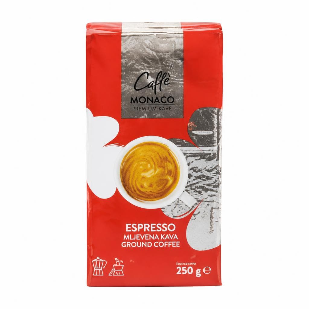 Caffe Monaco Espresso mljevena kava 250 g Akcija u trgovini Plodine