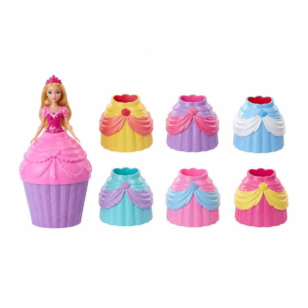 Mattel Disney Princess Cupcake Dolls Reveal Akcija u trgovini Mueller