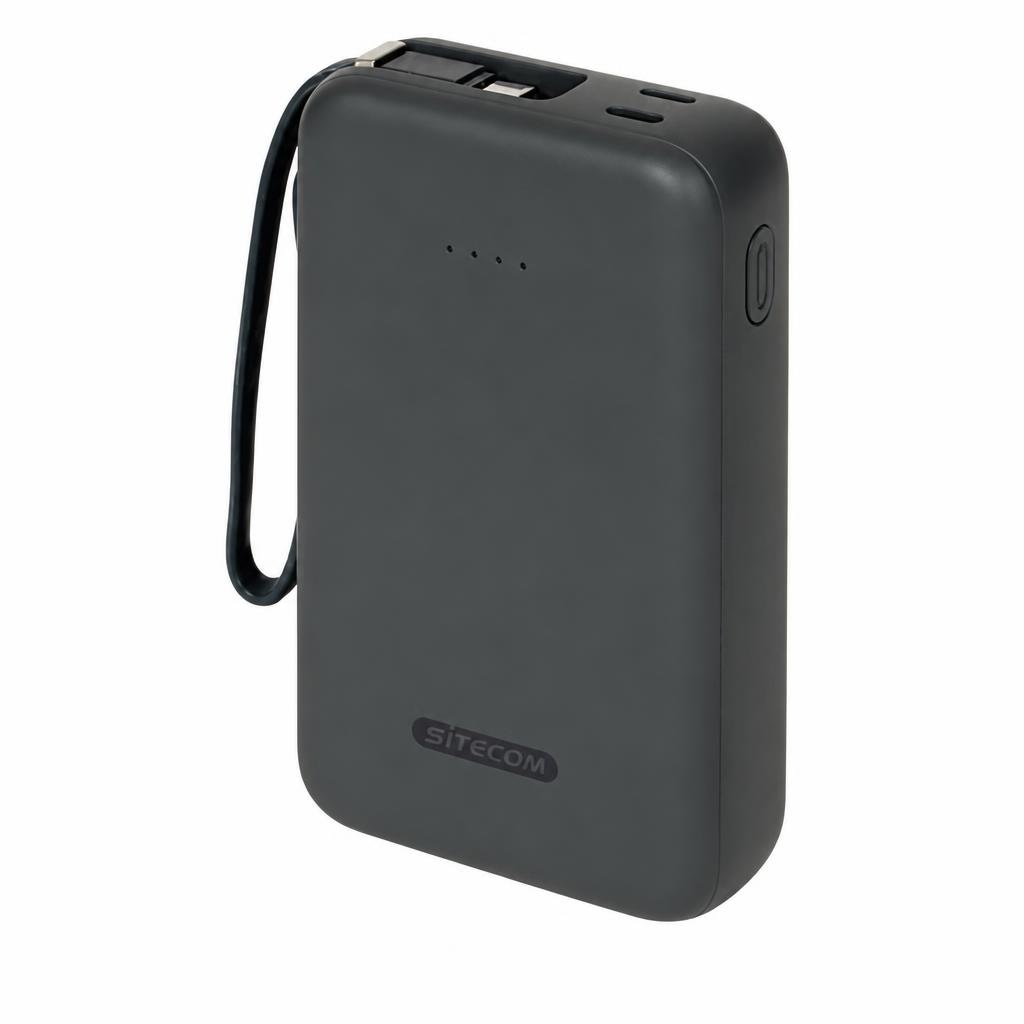 Sitecom Prijenosni punjač s USB-C kabelom 30 vati | 10.000 mAh - Akcija u trgovini Action