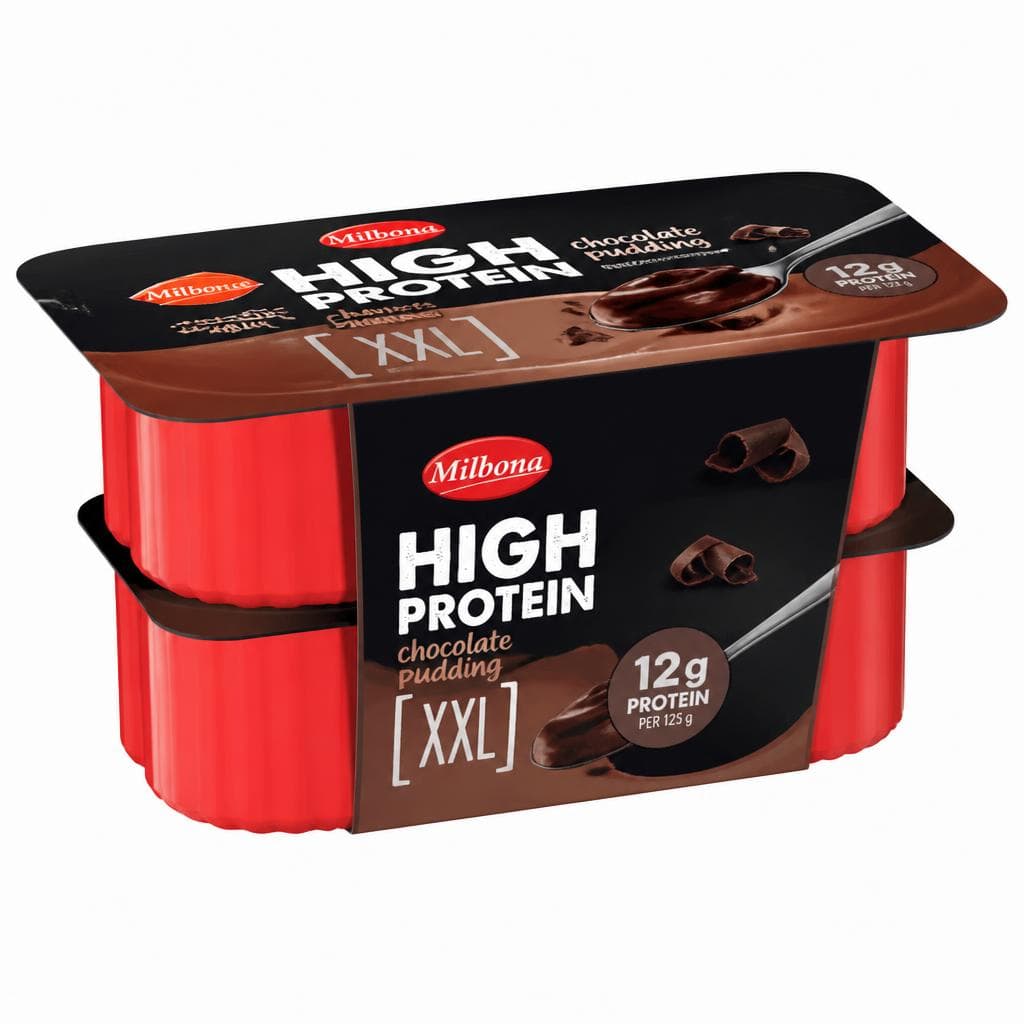 Milbona High protein puding XXL 4 x 125 g Akcija u trgovini Lidl