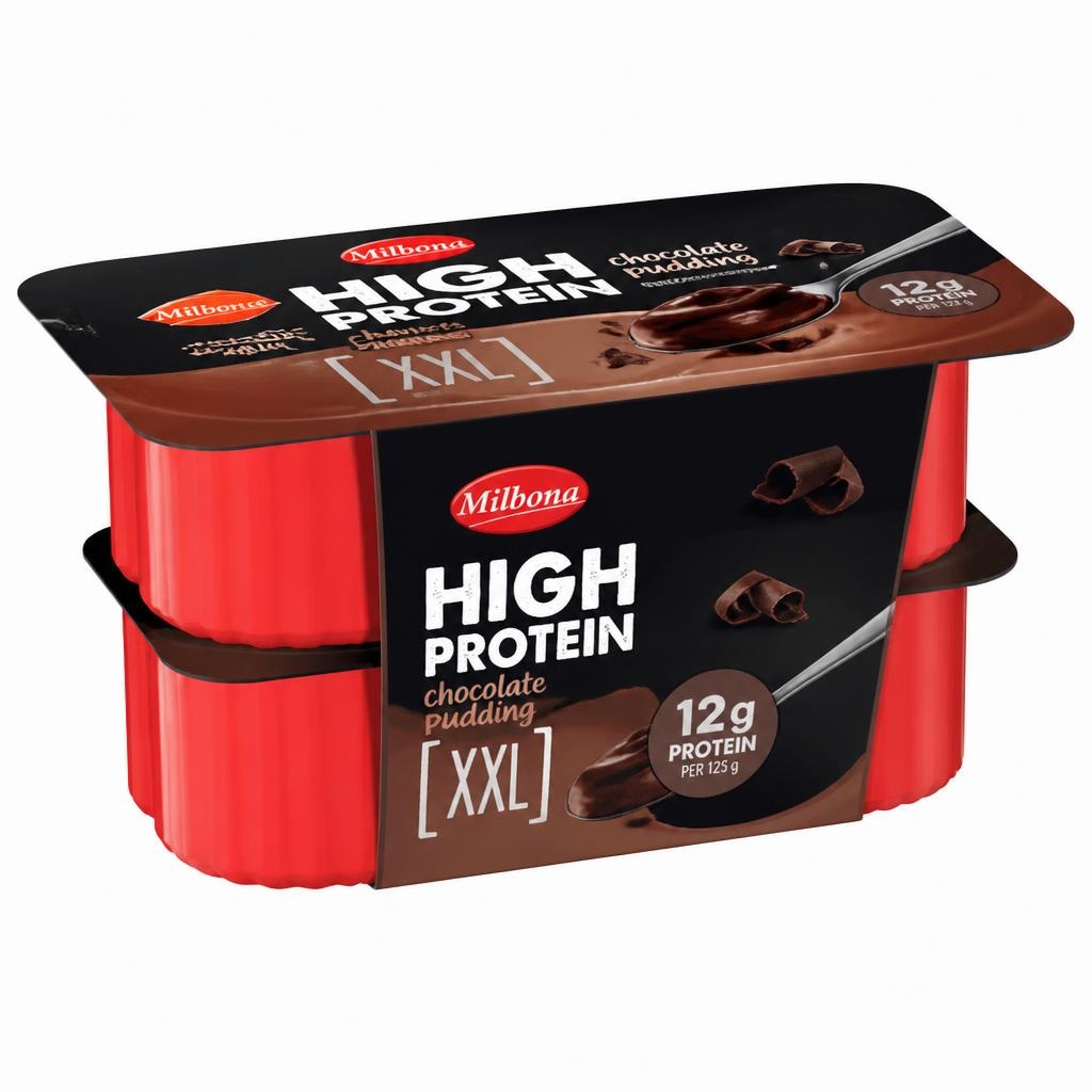 Milbona High protein puding XXL 4 x 125 g Akcija u trgovini Lidl