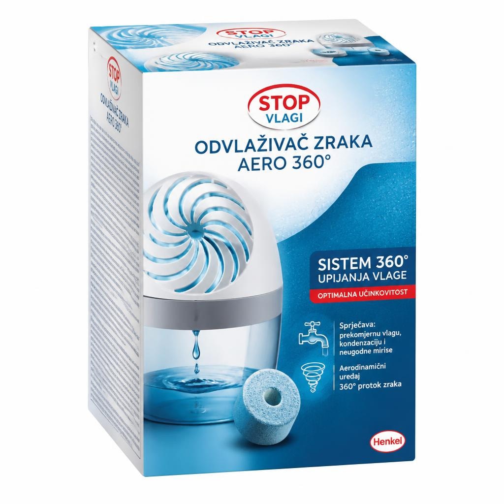 Stop Vlagi odvlaživač zraka Aero 360° 1 kom Akcija u trgovini Bauhaus