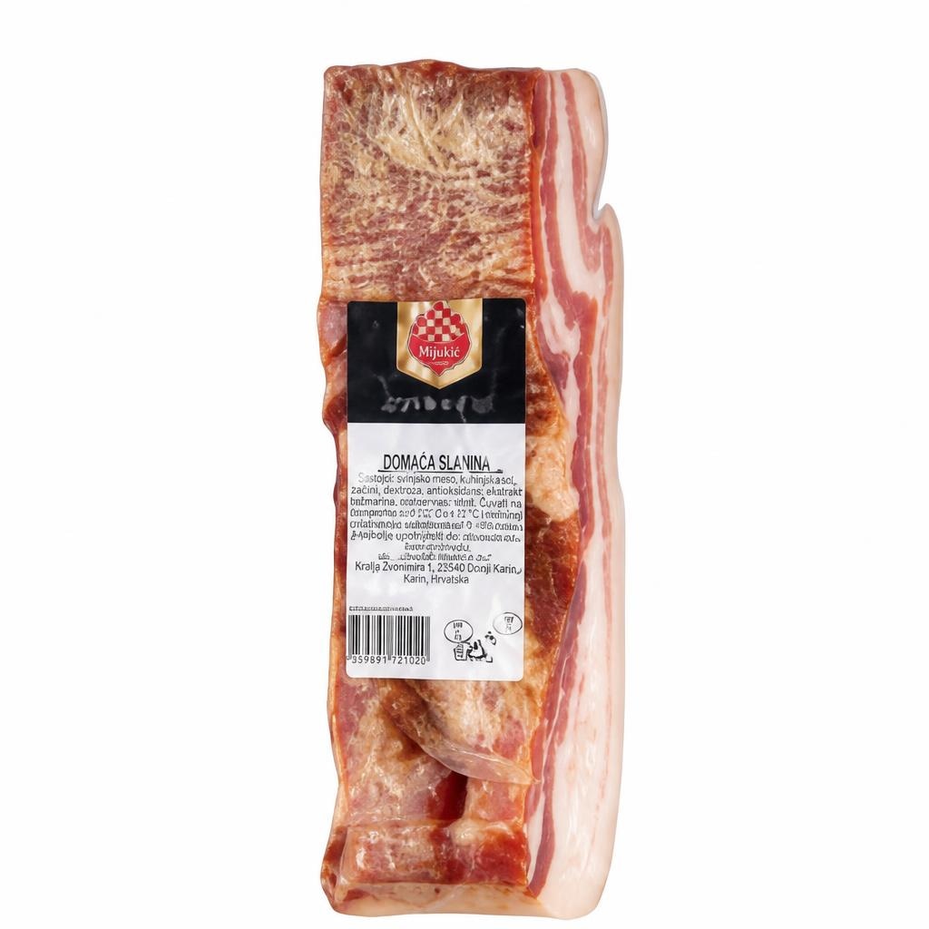 Mijukić Domaća slanina 350 g - Akcija u trgovini Lidl