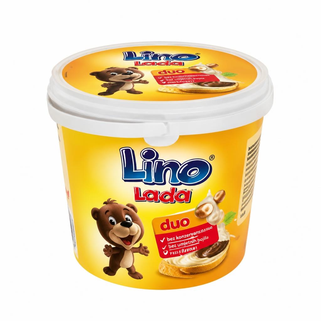 Namaz Lino Lada Duo Podravka 1,1 kg Akcija u trgovini Spar