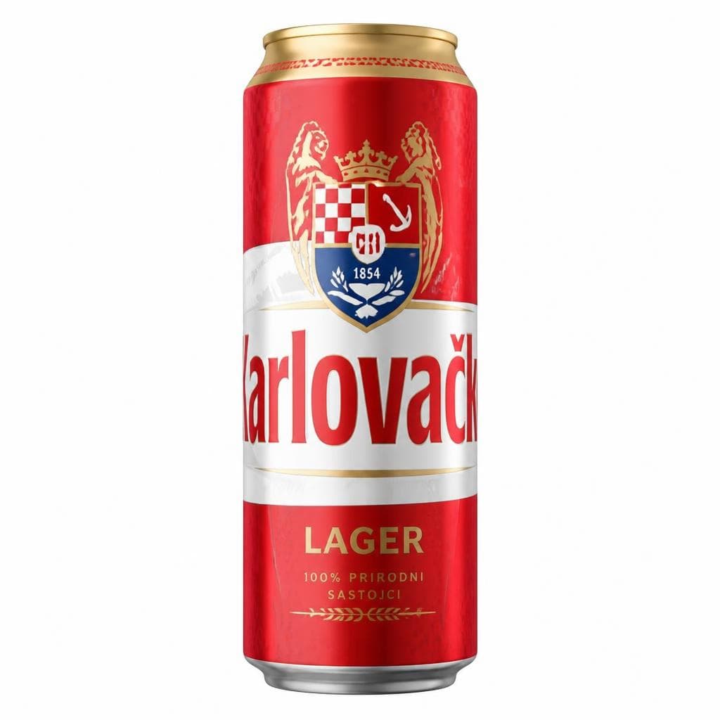 Karlovačko Svijetlo pivo 0.5 l Akcija u trgovini Lidl
