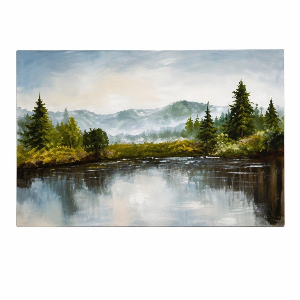Monee Uljena slika 180x70 cm Akcija u trgovini Lesnina
