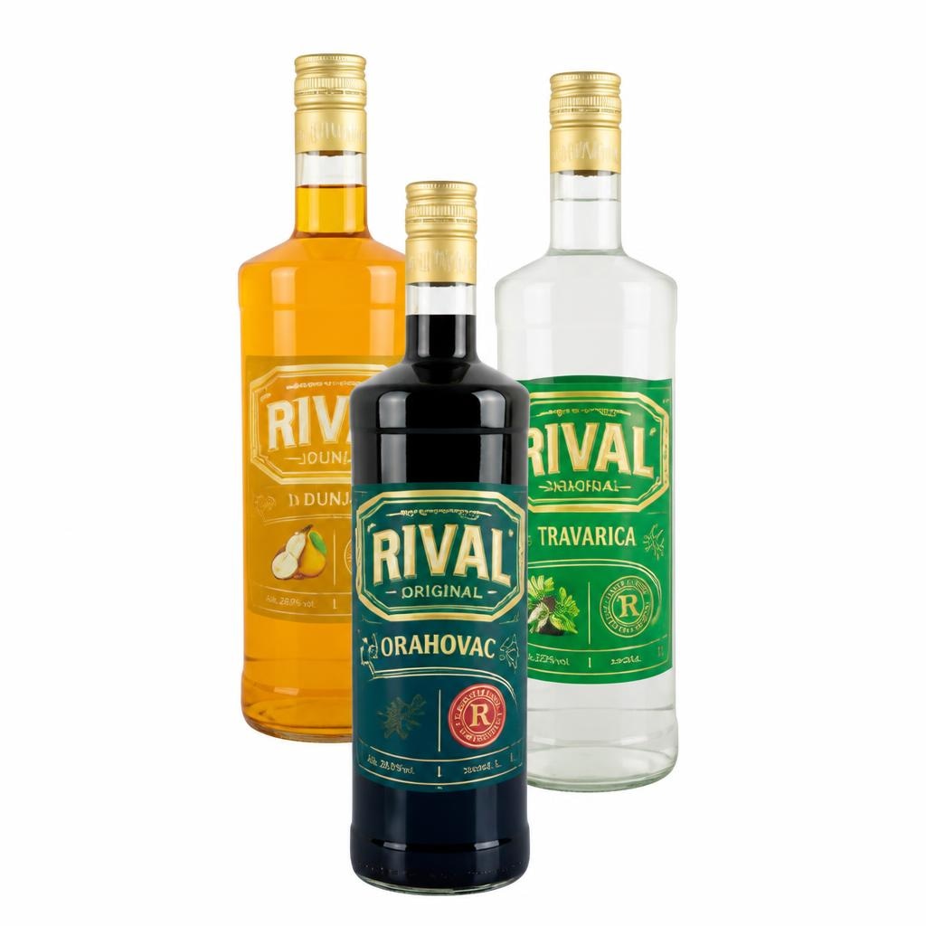 Rival Rakija ili Liker 1 L - Akcija u trgovini Plodine