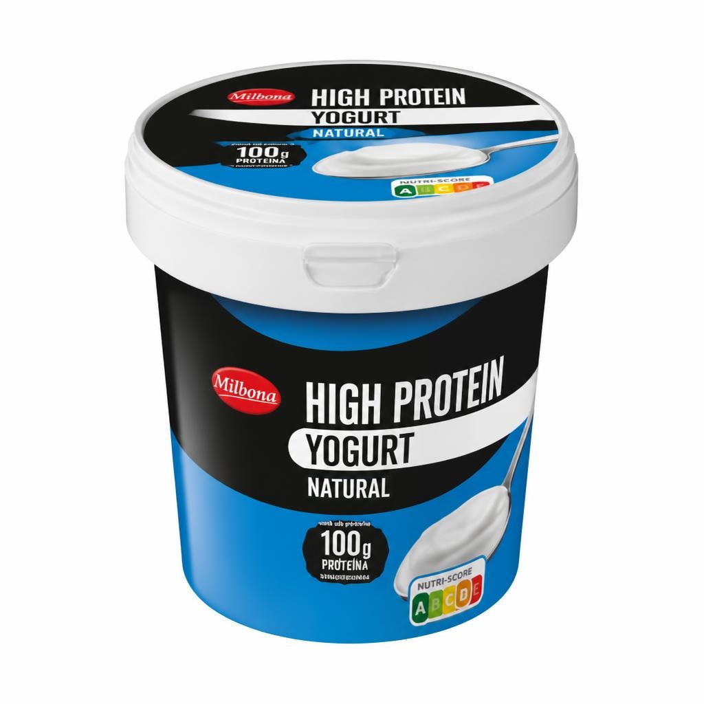 Milbona High protein jogurt 1 kg Akcija u trgovini Lidl
