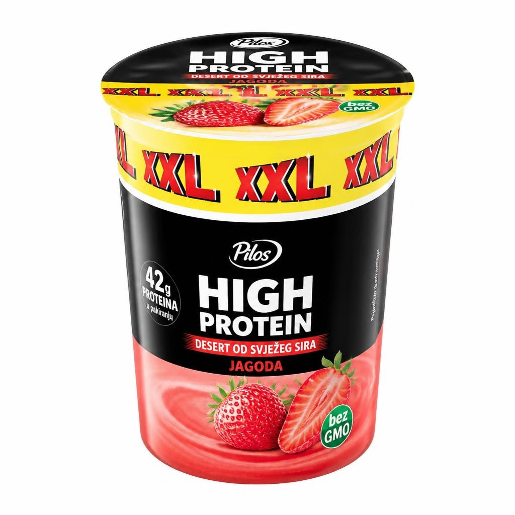 Pilos High protein desert od svježeg sira XXL 500 g Akcija u trgovini Lidl