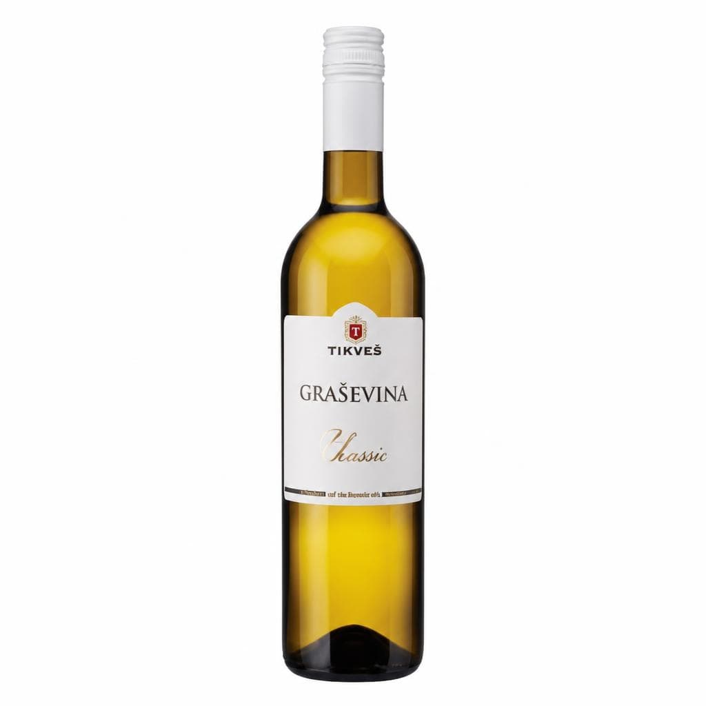 Tikveš Graševina vino 0,75 l Akcija u trgovini Ribola