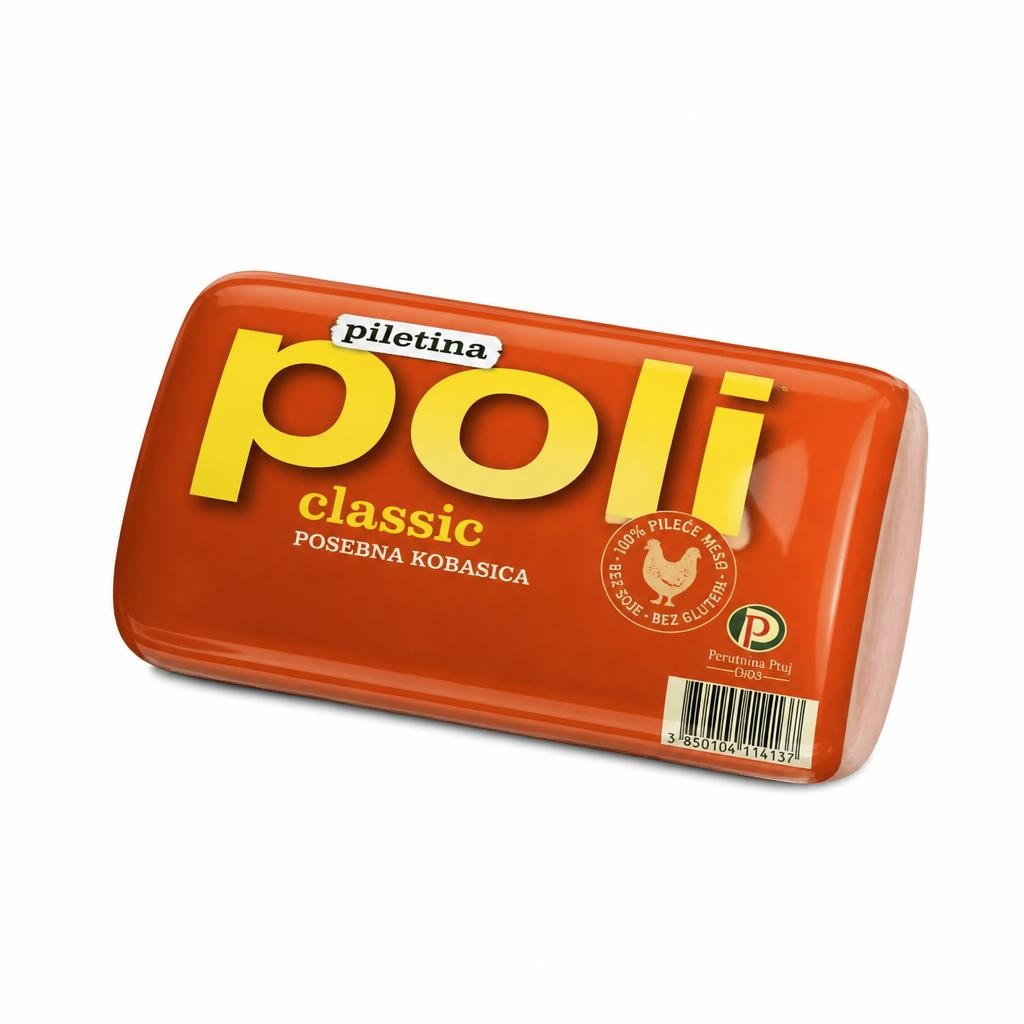 Perutnina Ptuj Pileća Classic kobasica 150 g - Akcija u trgovini Gavranović