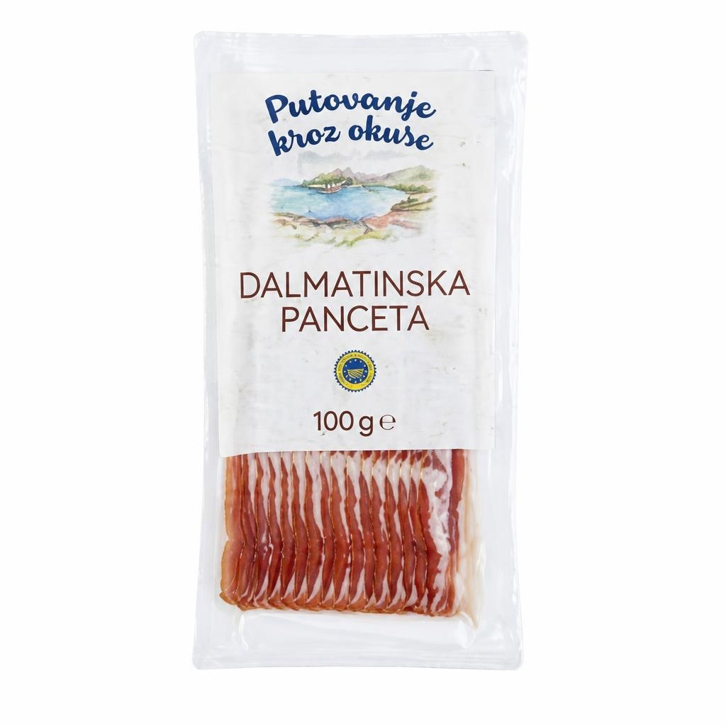 Panceta Dalmatinska 100 g - Akcija u trgovini Eurospin