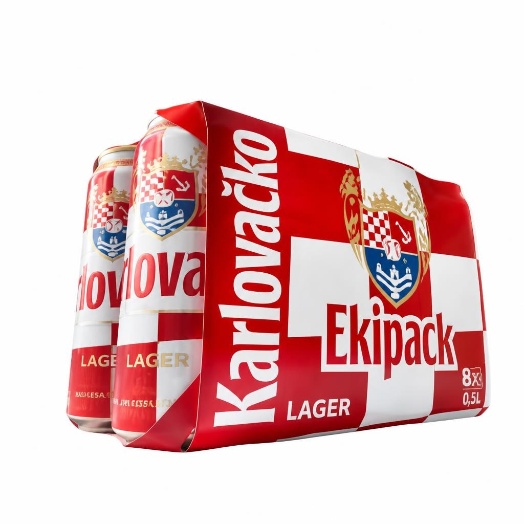 Karlovačko svijetlo pivo 8 x 0.5 l Akcija u trgovini Lidl