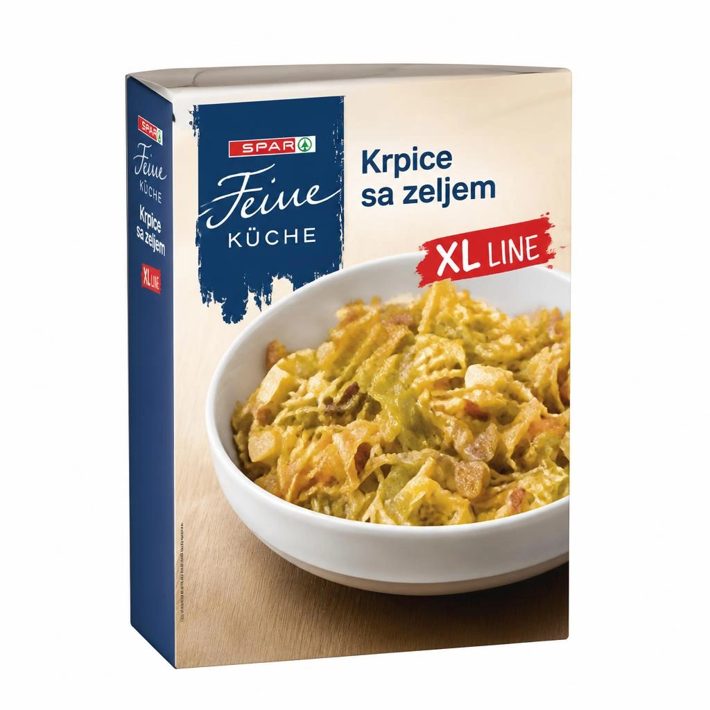 Krpice sa zeljem 400 g Feine Küche Akcija u trgovini Spar