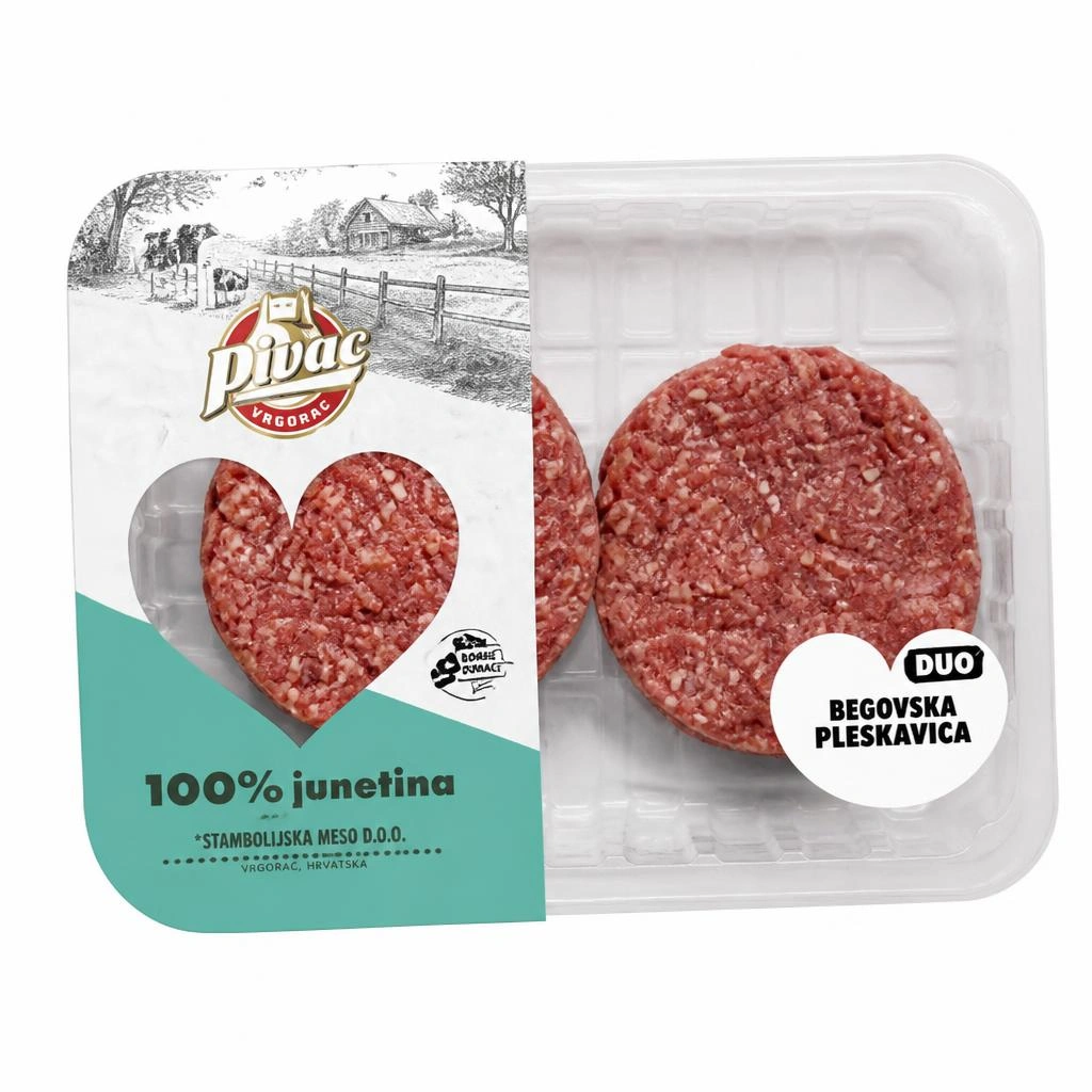 Pivac Begovska pljeskavica 450g Akcija u trgovini Pivac